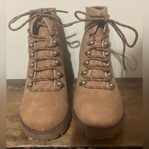 Kork-Ease “Erica Hiker” Tan Boots